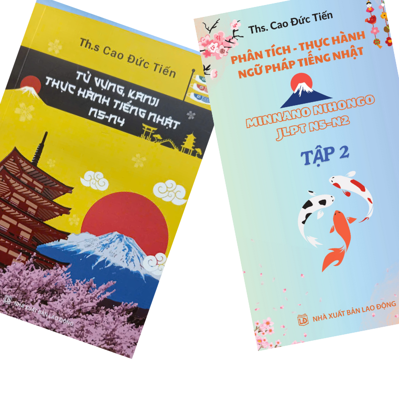 SÁCH TIẾNG NHẬT TỪ VỰNG KANJI NGỮ PHÁP JLPT N3-N2