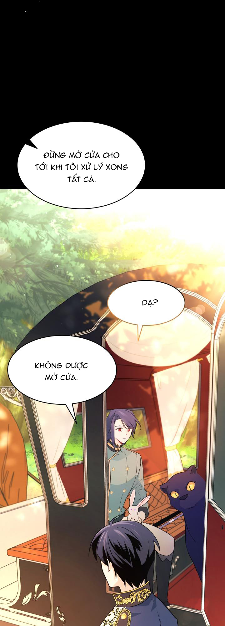 mối liên kết giữa báo đen và bé thỏ chapter 27 17