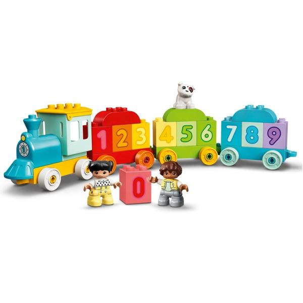 Đồ Chơi Lắp Ráp LEGO Duplo 10954 - Number Train Learn To Count (23 Mảnh Ghép)