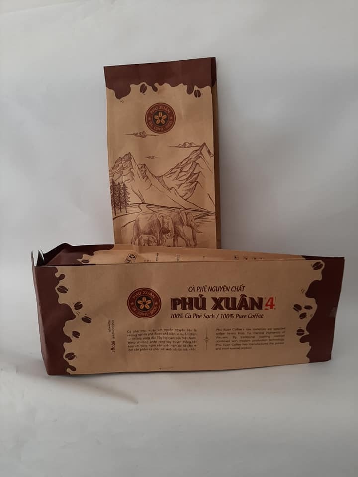 Cà phê phin - 1kg cà phê Arabica và Robusta nguyên chất dạng hạt - Phú Xuân 4