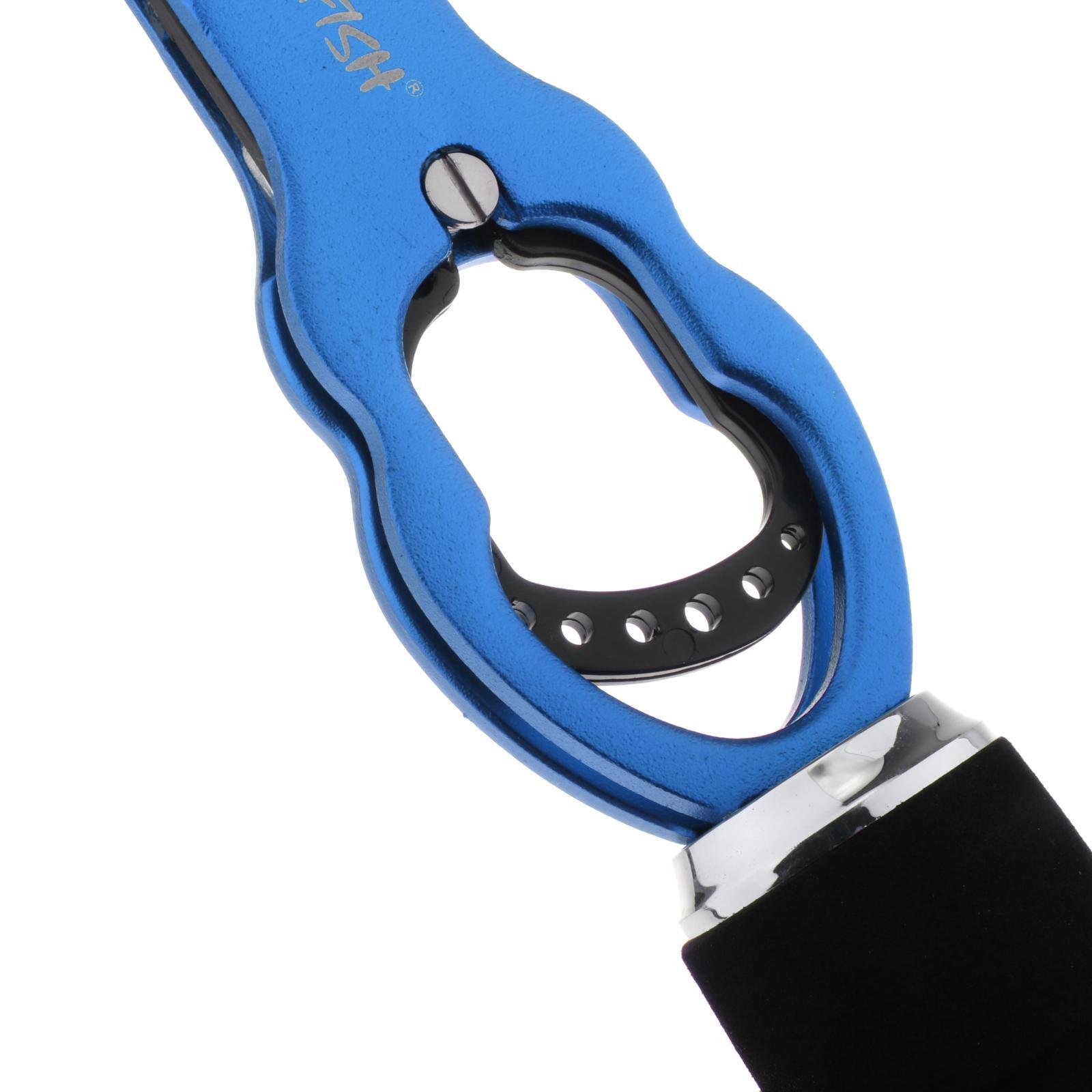 Fishing Pliers Grip Fish Lip Gripper Fish Controller Hook Remover Tool Blue