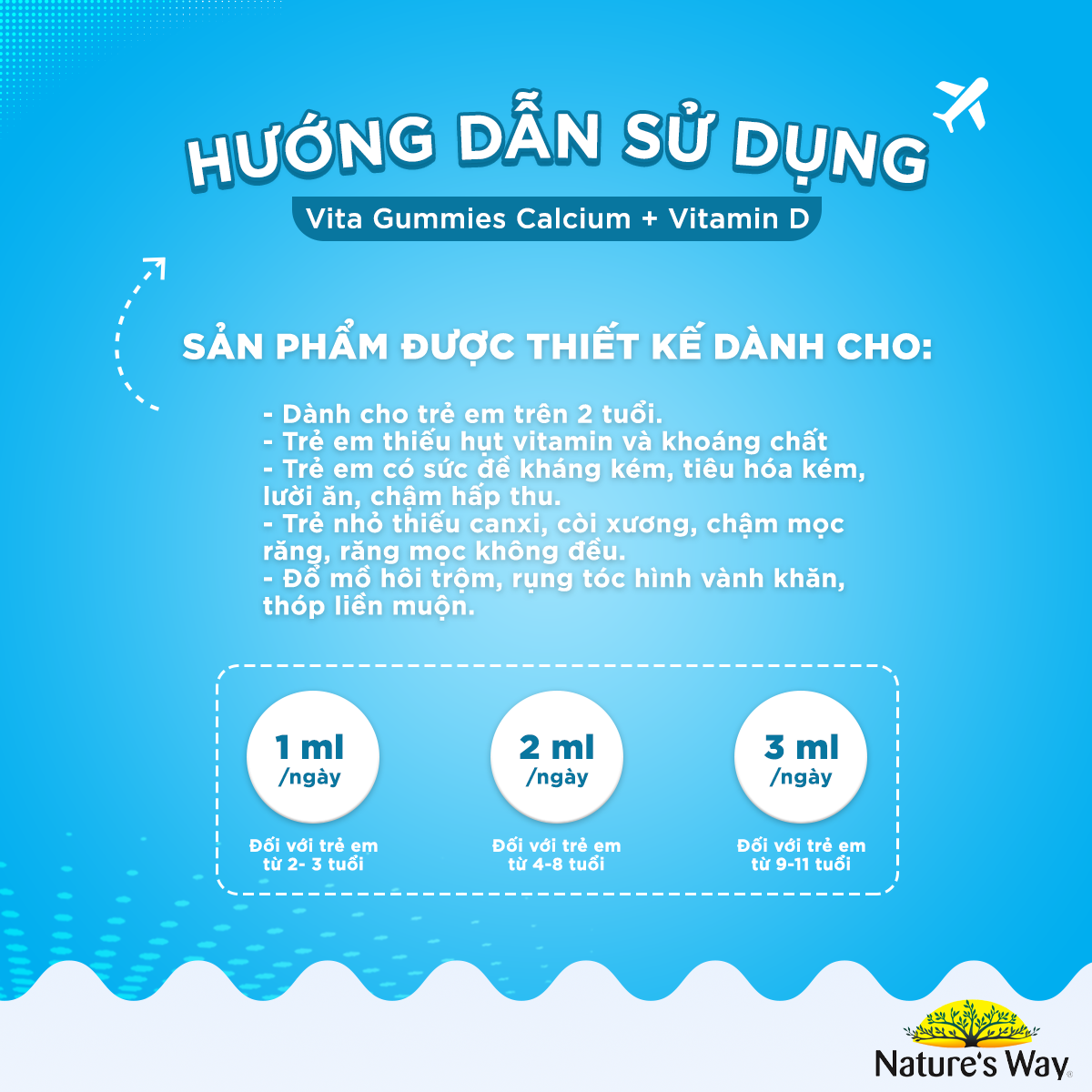 Combo 2 Kẹo Dẻo Cho Bé Nature's Way Kids Smart Vita Gummies Calcium + Vitamin D Và Multi Vitamin for Fussy Eaters