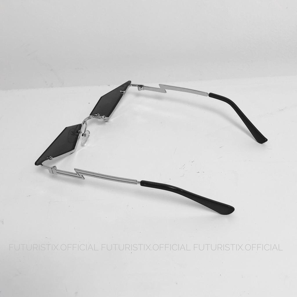 Kính mắt bạc diamond thời trang độc lạ FuturistiX