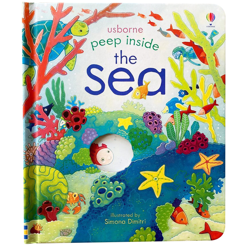 Usborne Peep Inside The Sea (Board book)