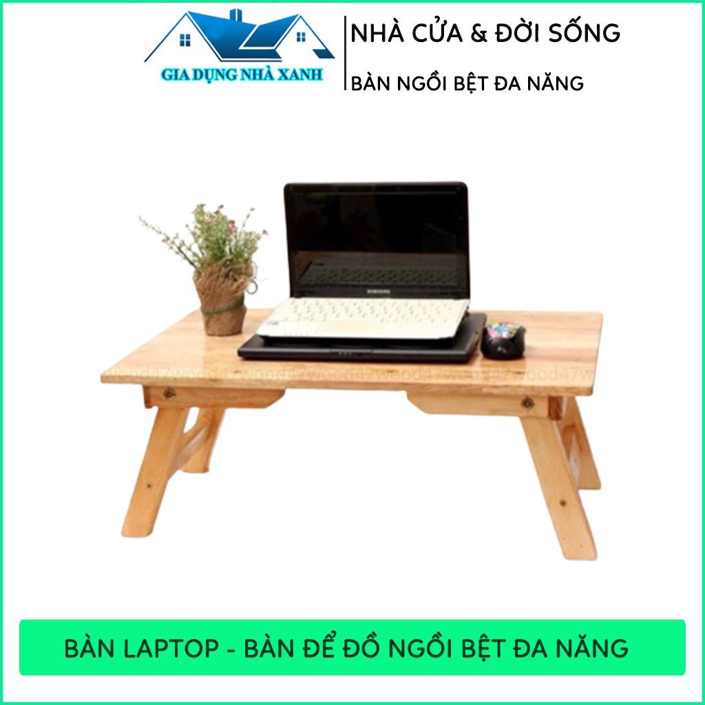 Bàn Học Gấp Gọn, Bàn Ngồi Bệt Để Đồ, Trang Trí Decor Nhà Cửa Gỗ Tự Nhiên 15 Ly Shop Change Gia Dụng Thông Minh