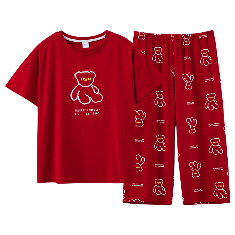 Quần áo mặc nhà cotton 5557