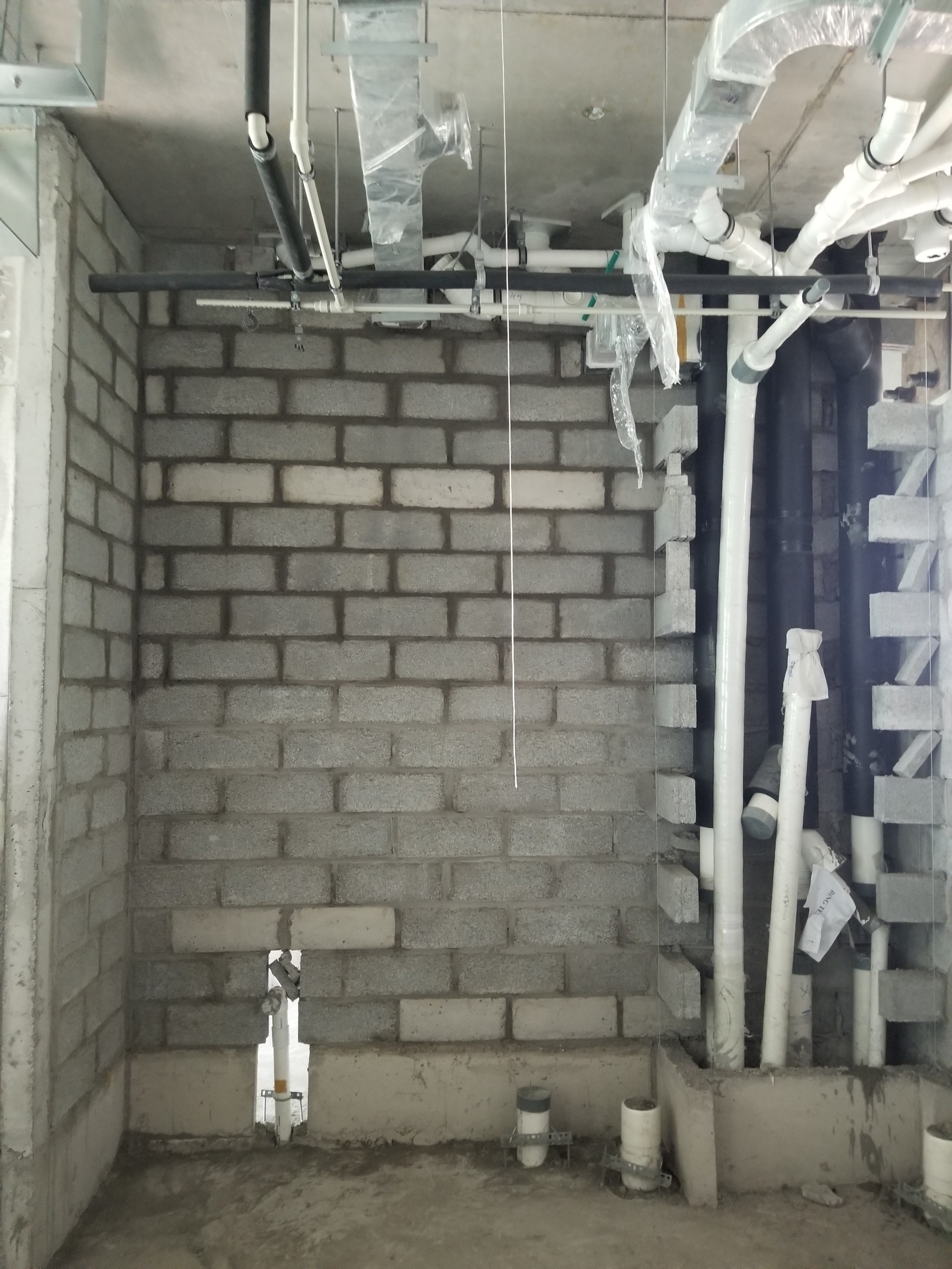 Gạch demi block đặc/ Viên thí ngang 80/ Làm viên thí, chèn đầu tường, các vị trí liên kết bê tông.