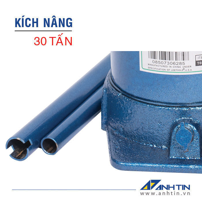 Con đội 30 tấn | Kích nâng xe ô tô xe tải | Kích thủy lực | 30 tấn | Chiều cao nâng 145mm