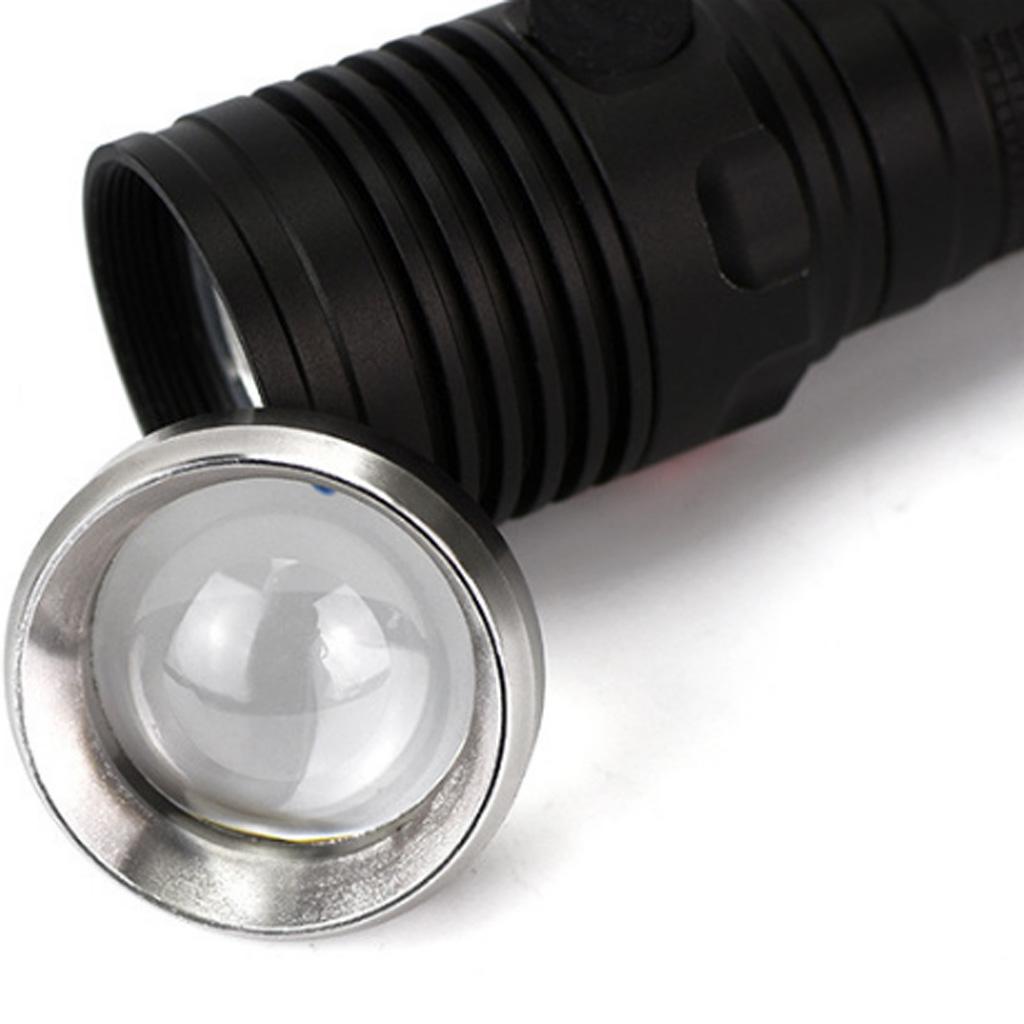 Portable Torch Flashlight USB Rechargeable Led Light High Powered Lamp