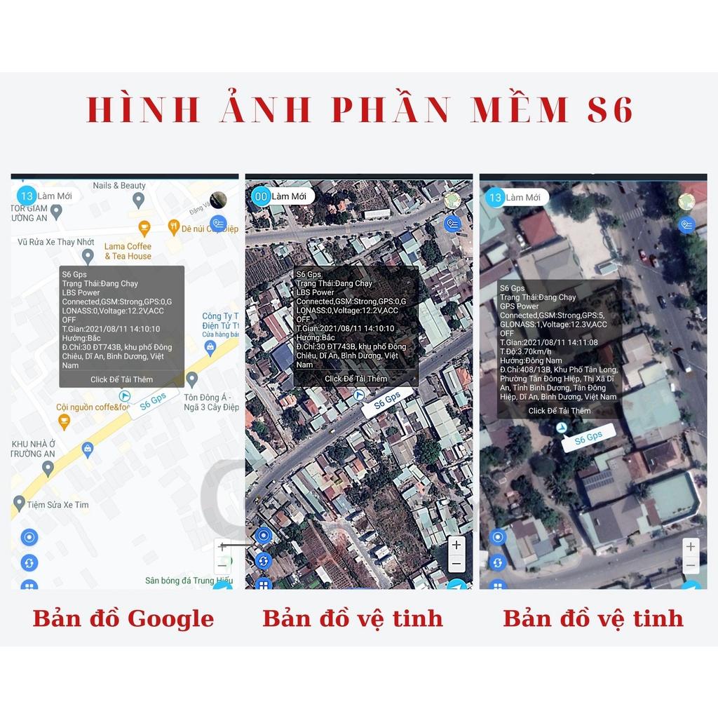 (NEW) ĐỊNH VỊ GPS S6 4G DÀNH CHO Ô TÔ, XE MÁY CÔNG NGHỆ 4G ĐỘ CHÍNH XÁC CAO, TẮT MỞ MÁY XE TỪ XA QUA APP