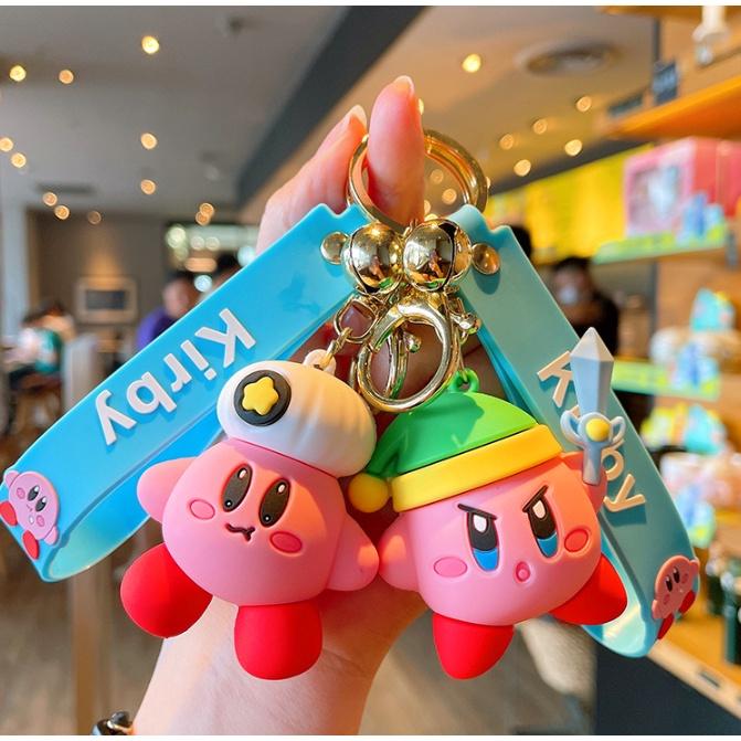 Móc khóa anime Ngôi Sao Kirby siêu dễ thương PVC loại tốt