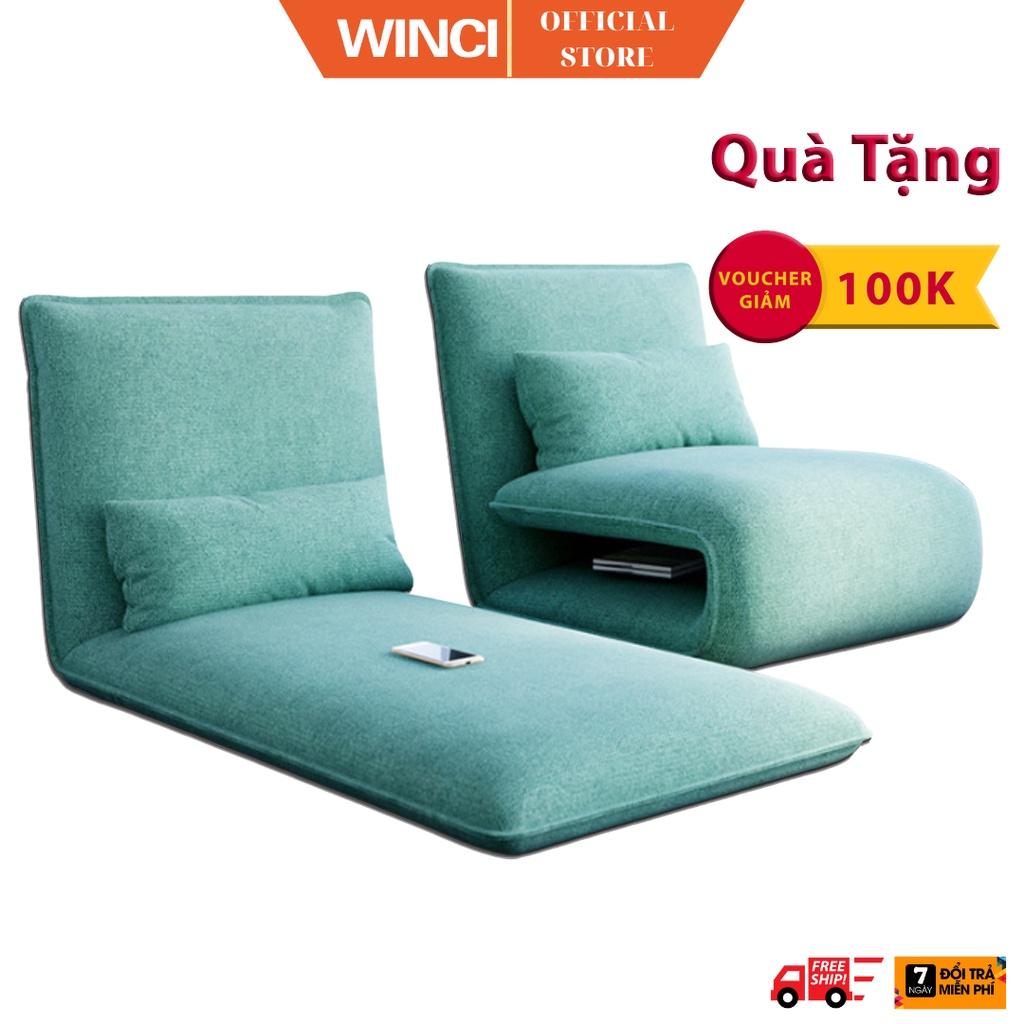 Sofa đệm lười 3 chế độ: Ngả lưng, Ghế sofa, Giường. Chính hãng Winci. WC-G1, Hàng chính hãng