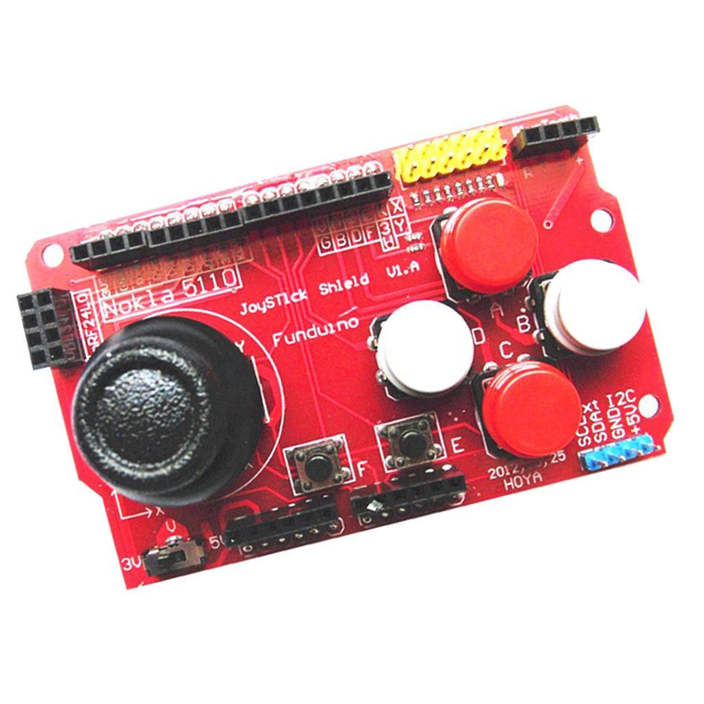 1 Piece Joystick Shield V2 Expansion Board Game Controller Module For Arduino