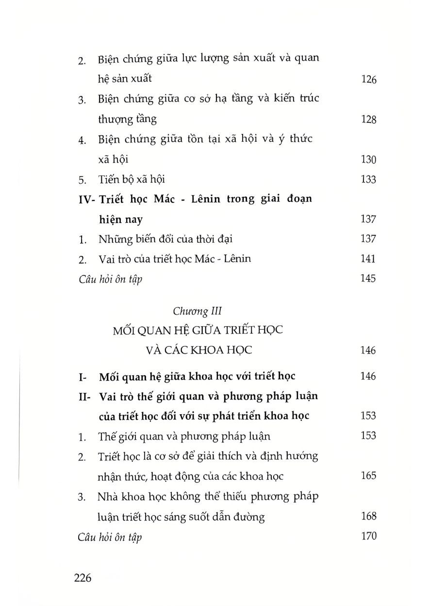Giáo Trình Triết Học (Dùng Cho Khối Không Chuyên Ngành Triết Học Trình Độ Đào Tạo Thạc Sĩ, Tiến Sĩ Các Ngành Khoa Học Tự Nhiên, Công Nghệ) - Xuất Bản Lần Thứ 8 - ST - ảnh 8