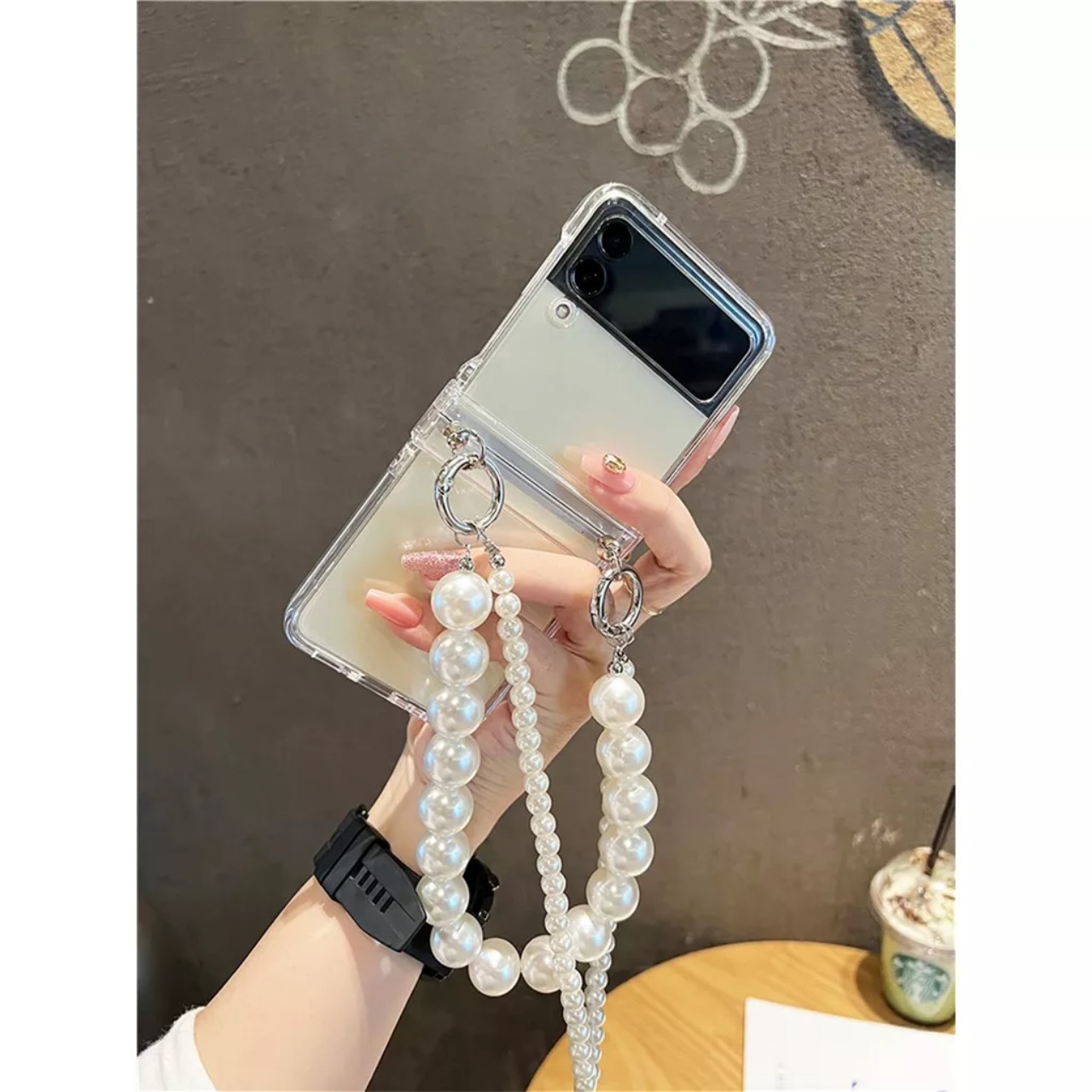 Ốp lưng cho samsung Zflip5 - Zflip3 - Zflip4 - Z flip5 - Z flip 3 - flip 4 - Z flip3 - Z flip4 5G trong suốt