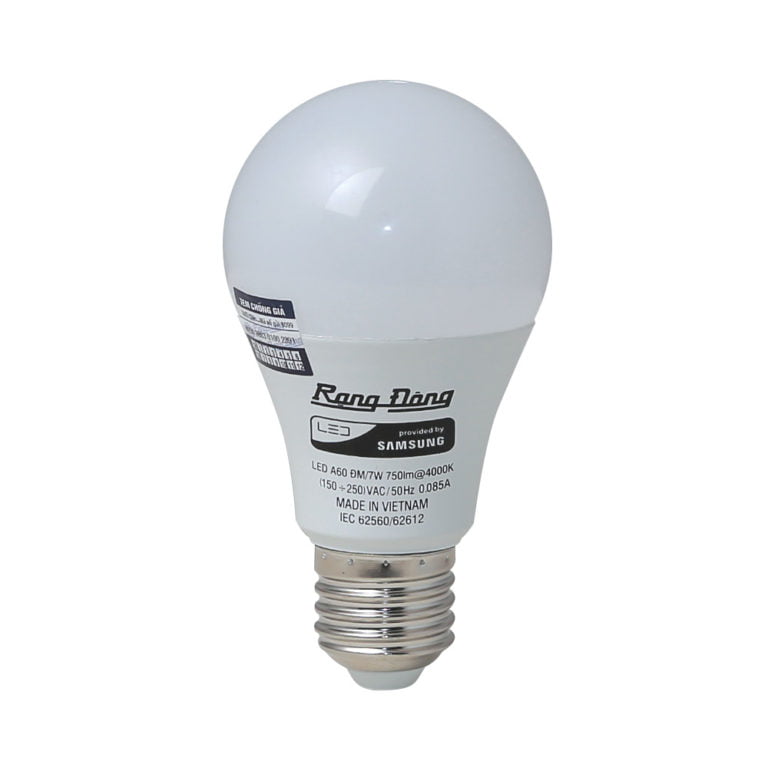 Bóng Đèn LED BULB Đổi Màu Rạng Đông Model: LED A60 ĐM/7W (Đổi màu )