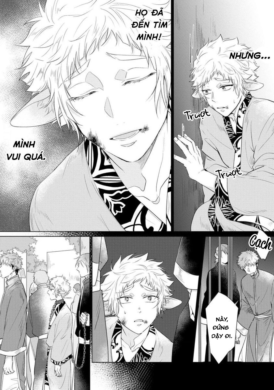 gặp gỡ em, thú nhân màu chàm trắng chapter 5 14