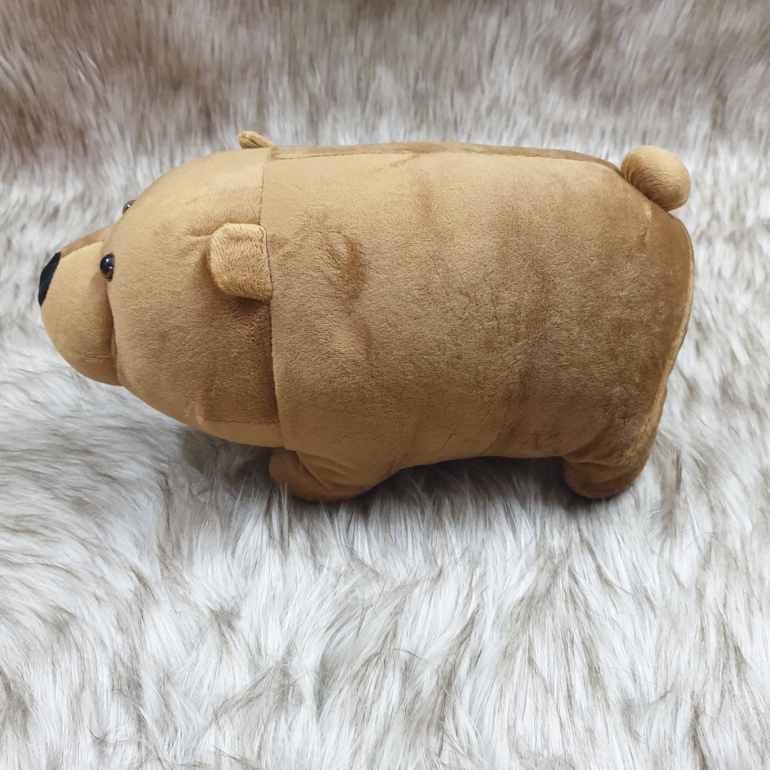 Gấu we are bear màu nâu nhồi bông size 30cm