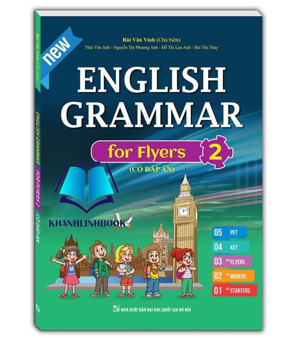 Hình ảnh Sách - English grammar for Flyers 2 (có đáp án)