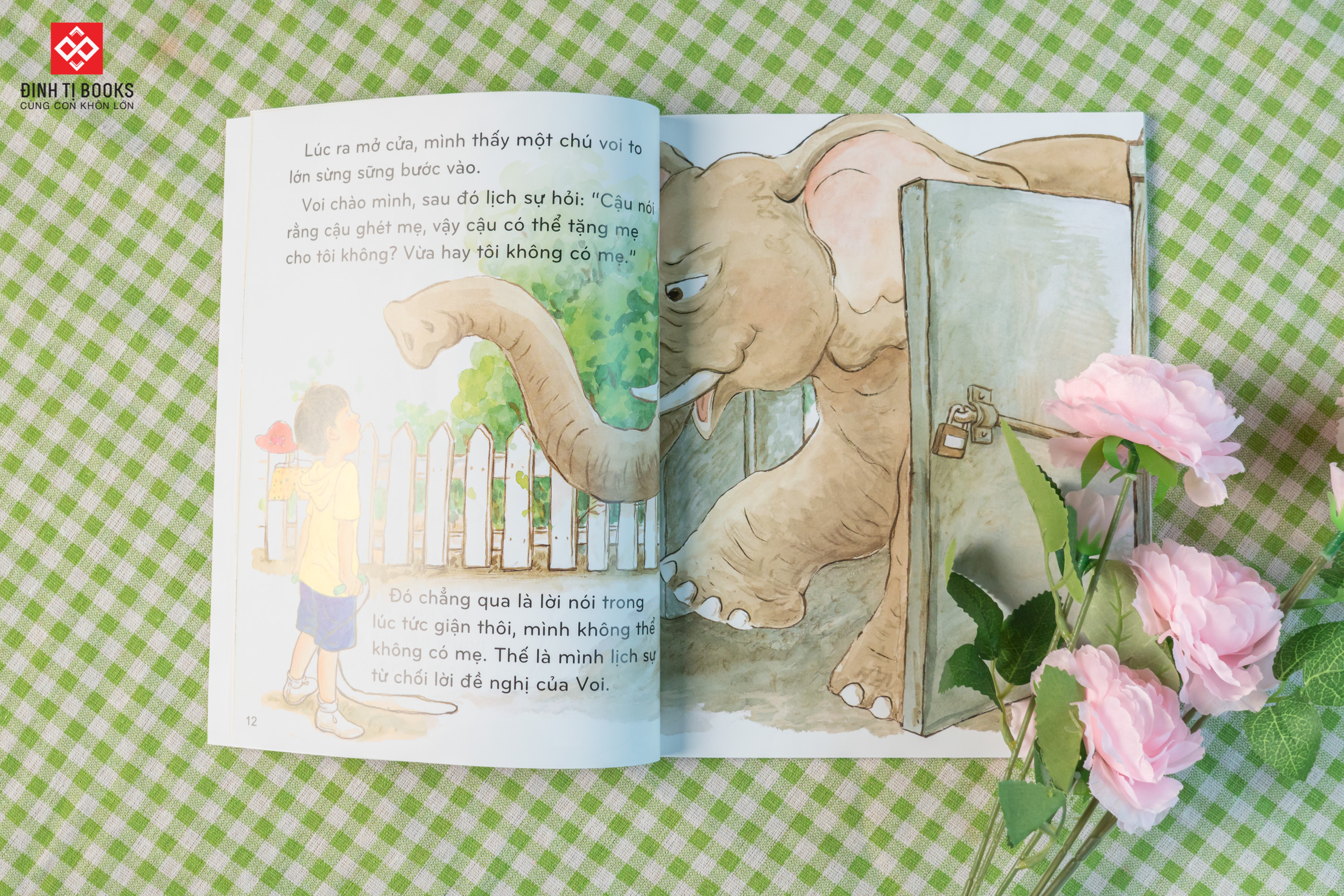 Sách - Tớ không tặng mẹ cho bạn đâu cho bé 3-9 tuổi - Đinh Tị Books