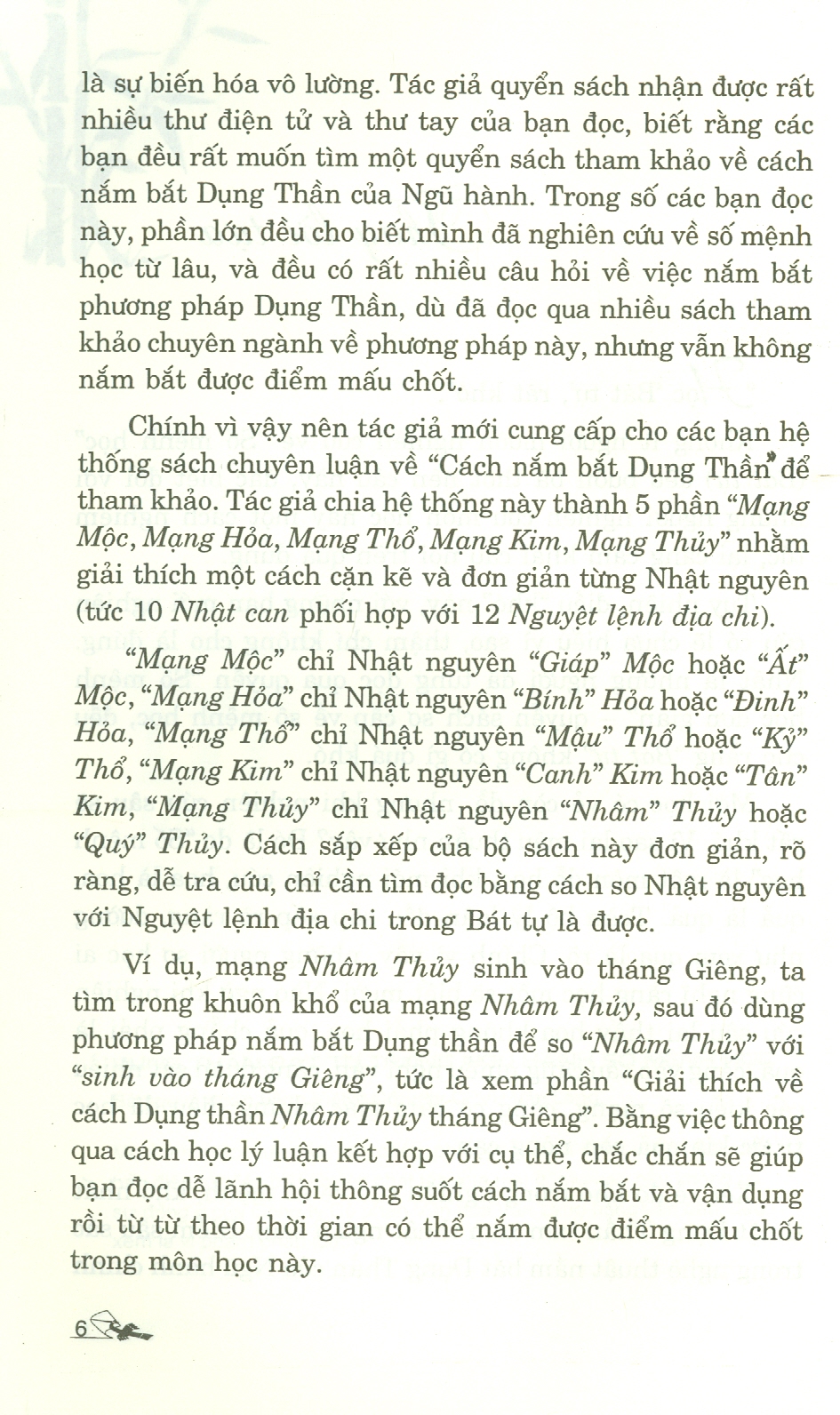Dụng Thần Bát Tự Trong Ngũ Hành Số Mệnh Học