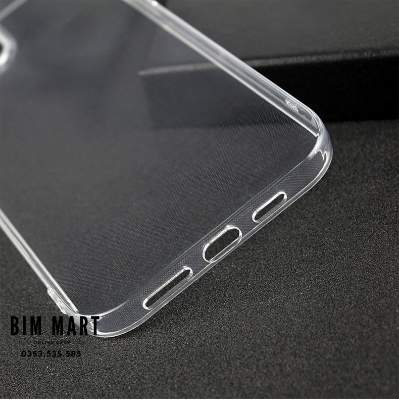 Ốp lưng dành cho iPhone 14 Plus silicon dẻo trong suốt cao cấp A+