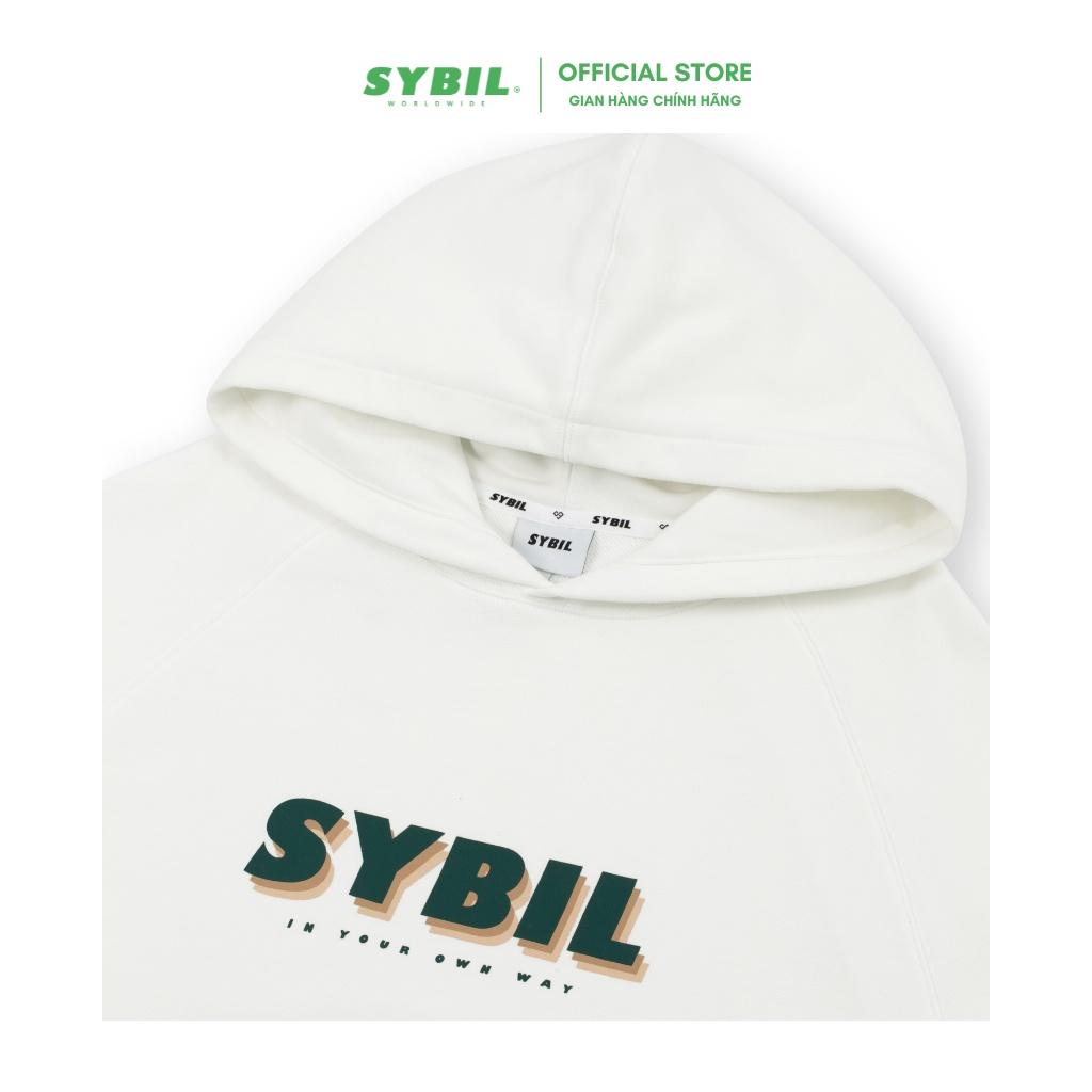 SYBIL &quot;YOUR OWN WAY&quot; HOODIE - Áo Nỉ Mũ Vải Da Cá 100% Cotton, Form Loose Dáng Rộng