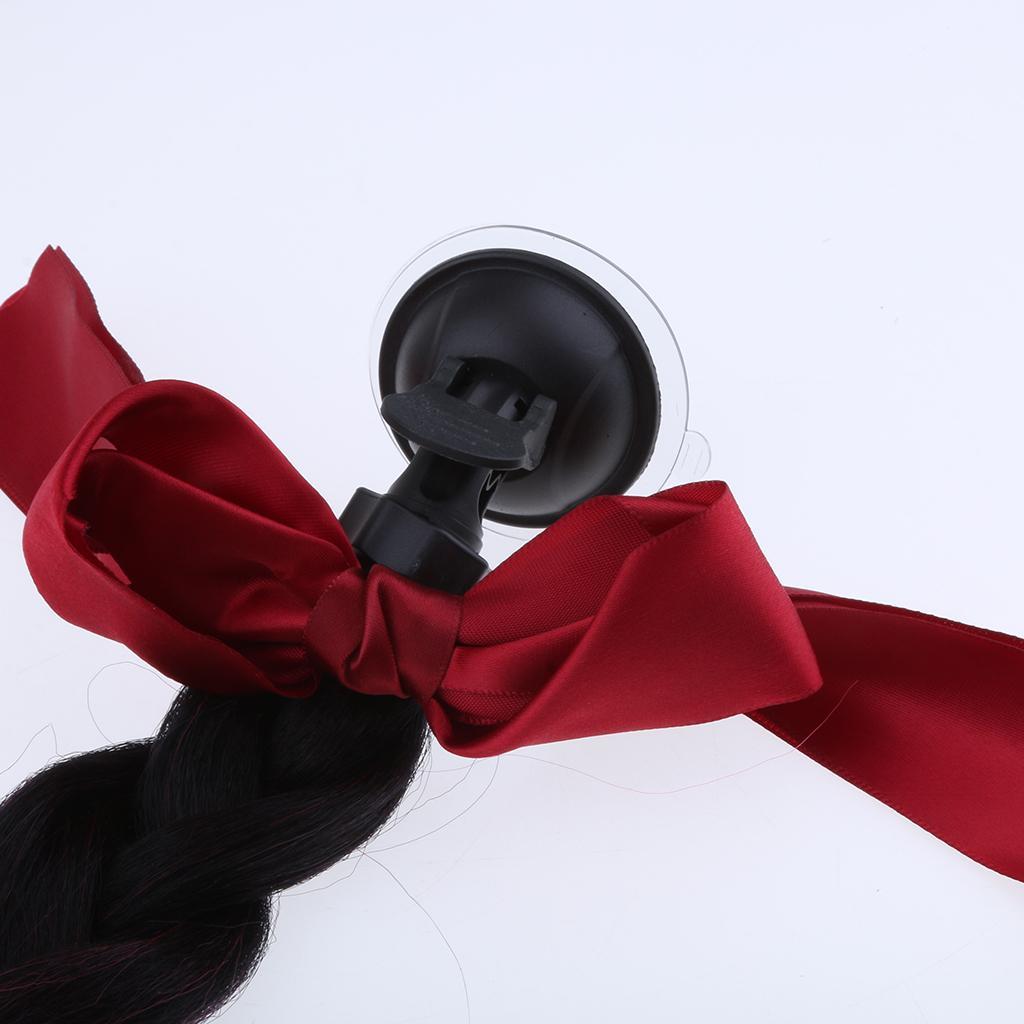 Braids Gradient Ramp Ponytail Motorcycle    Hair 24" #1