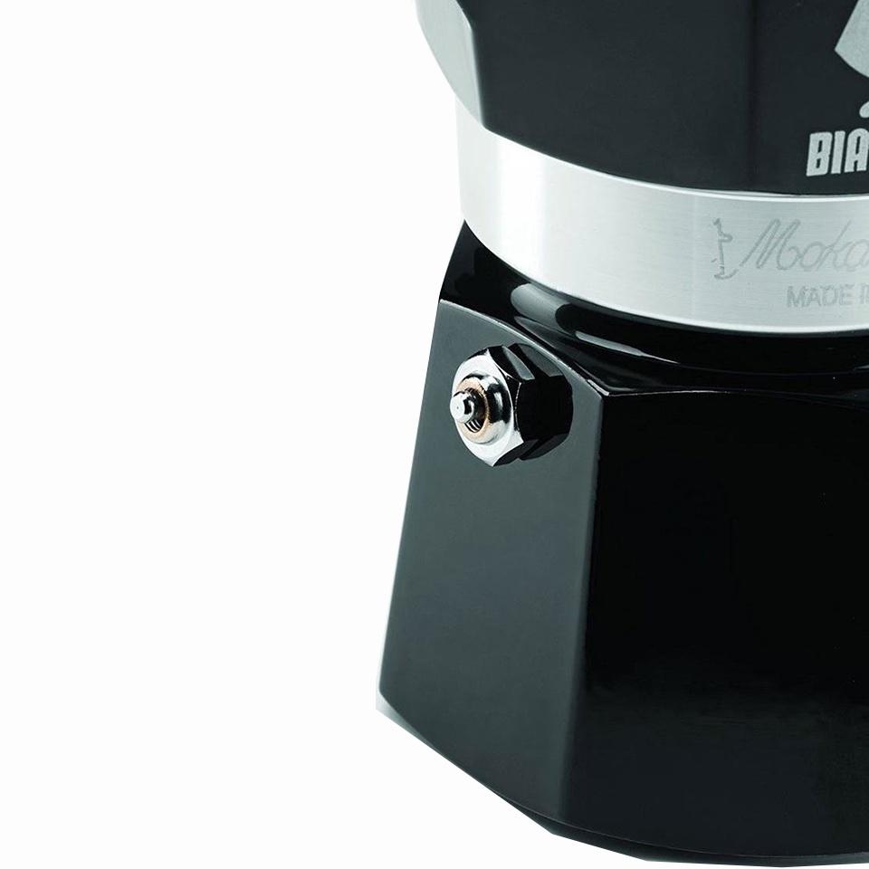 Ấm Moka Bialetti Express màu đen 3 cup