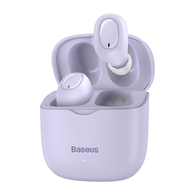 Tai nghe không dây Baseus WM12 TWS Tai nghe Bluetooth 5.1 Tai nghe không dây âm thanh nổi cho iPhone 13 Pro Max Tai nghe chơi game cảm ứng của Samsung Xiaomi-Hàng Chính Hãng