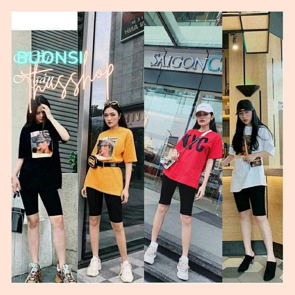 Quần Leeging Lửng Lưng Cao Nâng Mông Cạp Chun Vải Thun Cotton Co dãn hàng đẹp
