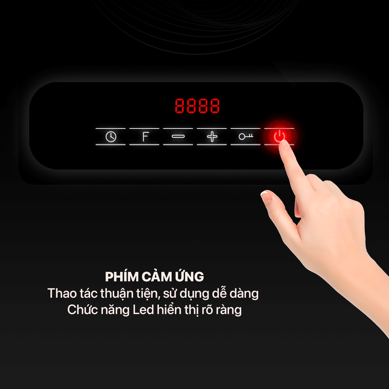 Bếp Điện Từ Cao Cấp Elmich ICE-1828OL 2100W, Hàng Chính Hãng, Tiết Kiệm Điện, Cảm Ứng - JoyMall