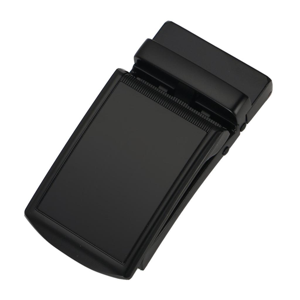 Automatic Belt Buckle Alloy Polished Business Casual Ratchet Buckle Style 1