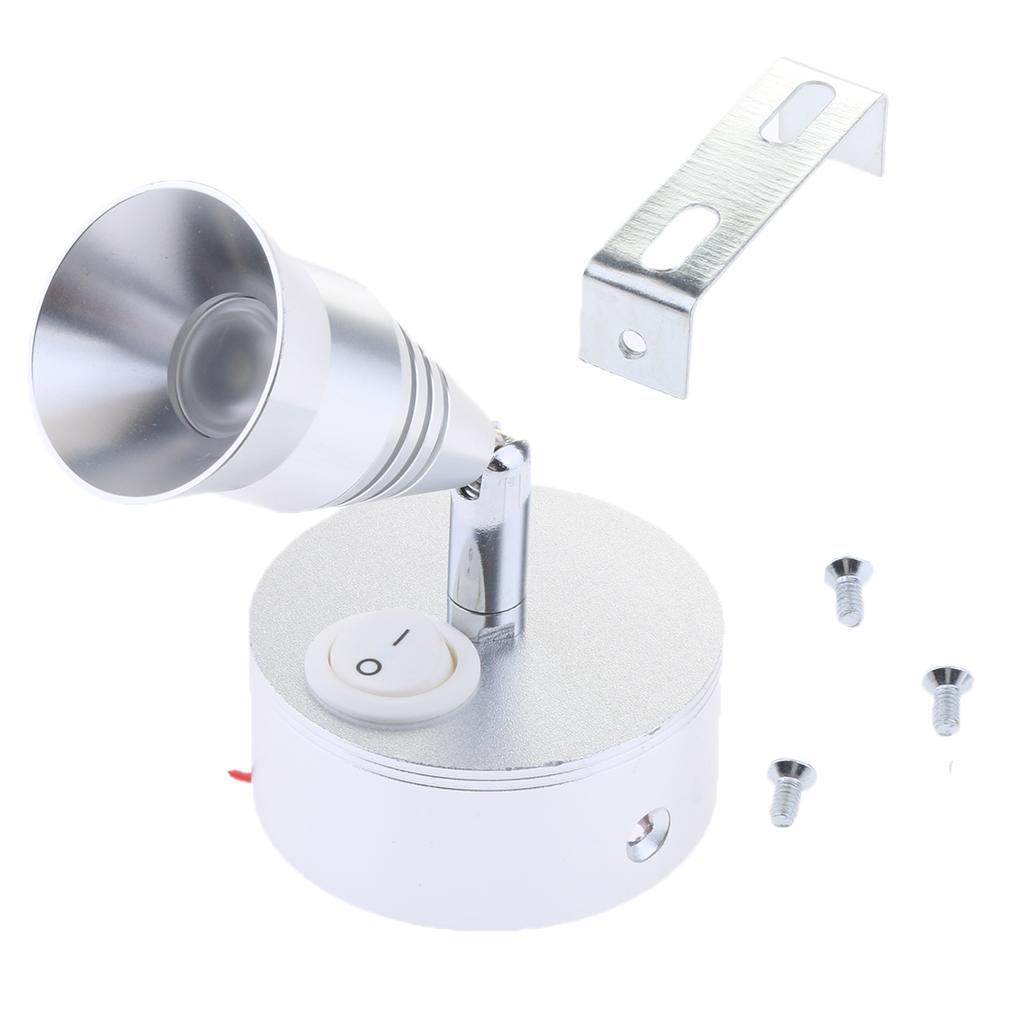 Boat 12V LED Interior Reading Swivel Light Bedside Light For Marine Camper