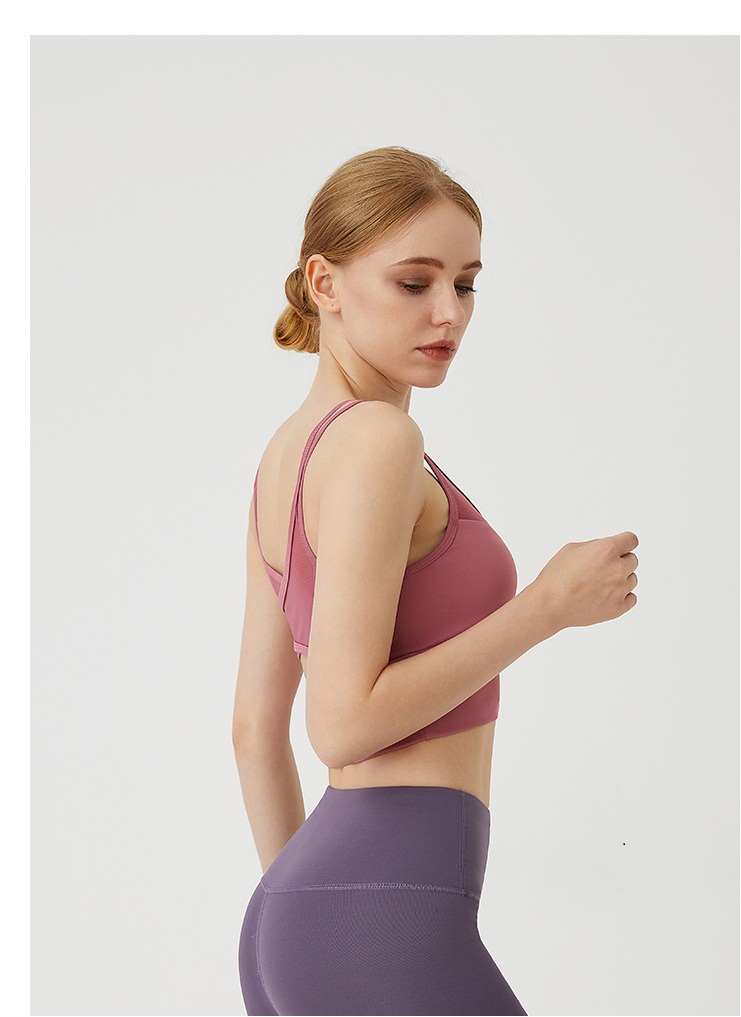 Áo tập Gym, Yoga, Thể Thao Nữ Croptop Bra Sẵn Lót Ngực A06 Cao Cấp