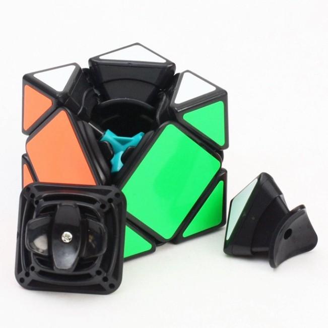 Rubik Biến Thể Skewb Qiyi Rubik QiCheng Skewb Viền Đen Xoay Mượt