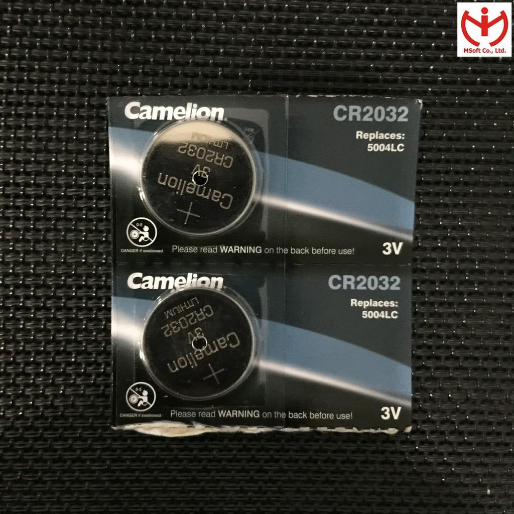 Pin Lithium CR2032 3V hiệu Camelion vỉ 5 viên - MSOFT