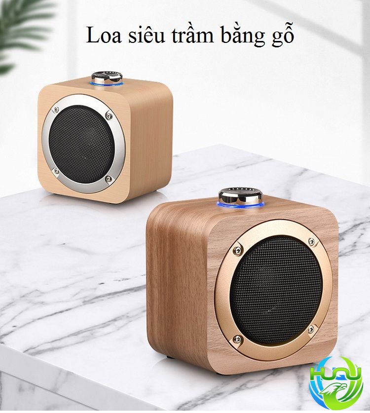 Loa Bluetooth Xách Tay Mini Huqu HQ-Q1B-Âm Thanh Chân Thực-Hàng Chính Hãng 