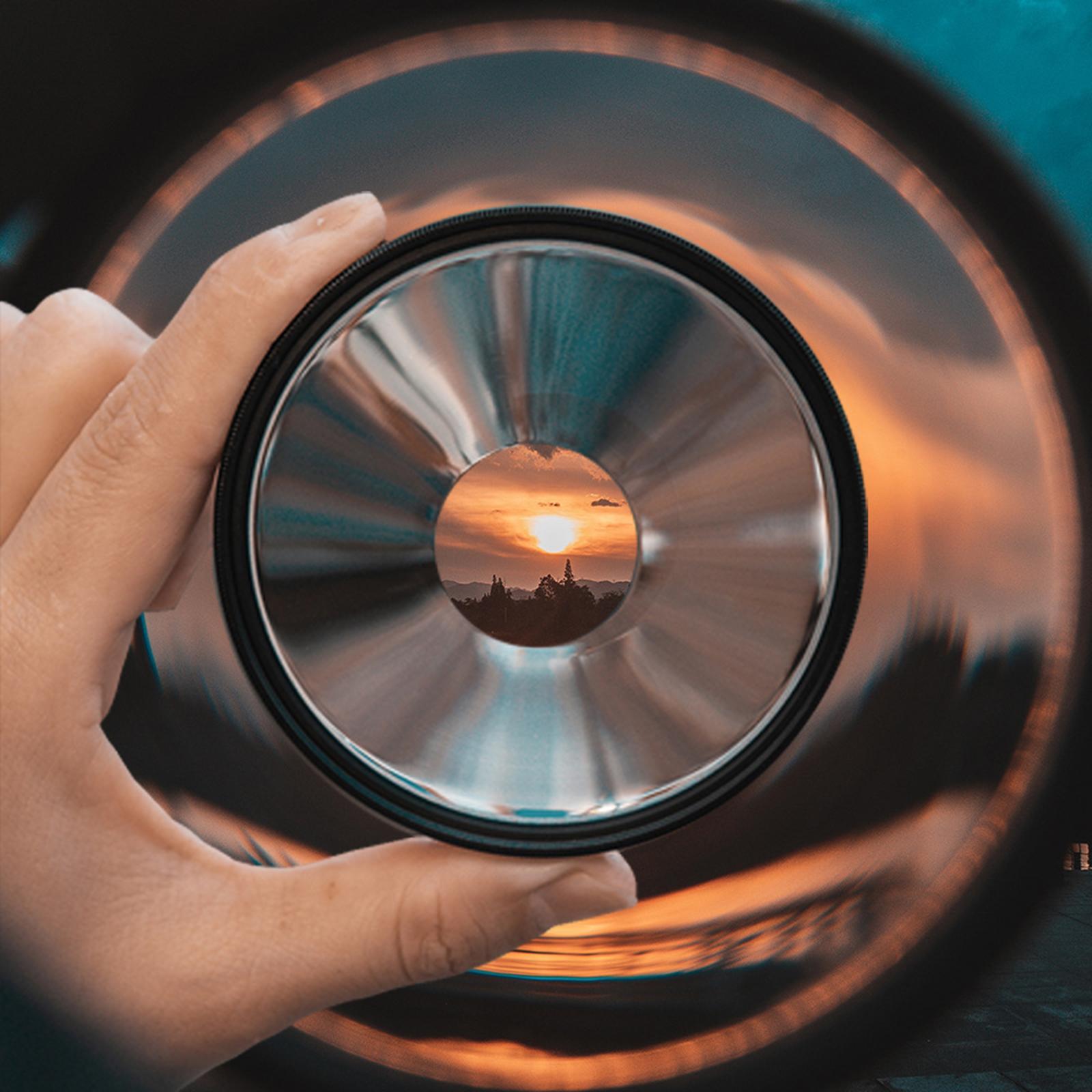 Creative Photography Lens FX Filter Swirl Polarizer for Camera Supplies