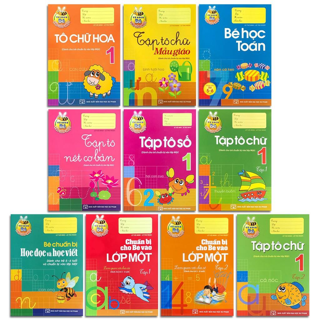 Sách Chuẩn Bị Cho Bé Vào Lớp Một Túi 10 Cuốn - Minh Long