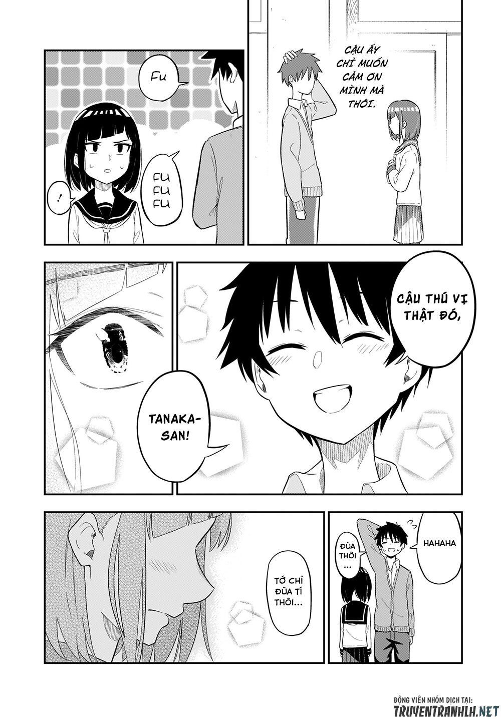 tanaka-san trong lớp tôi thật sự là siêu đáng sợ chapter 1 12