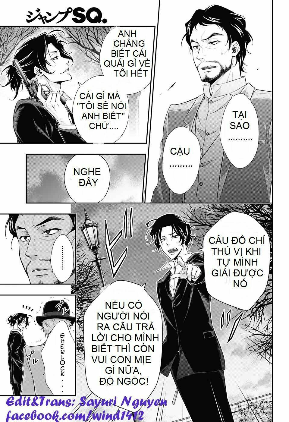 nhà ái quốc moriarty chapter 9 28