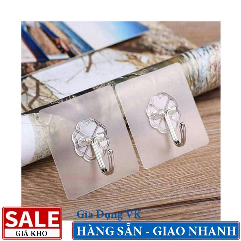 Móc Dán Tường Trong Suốt , Siêu Dính Chịu Lực Cao