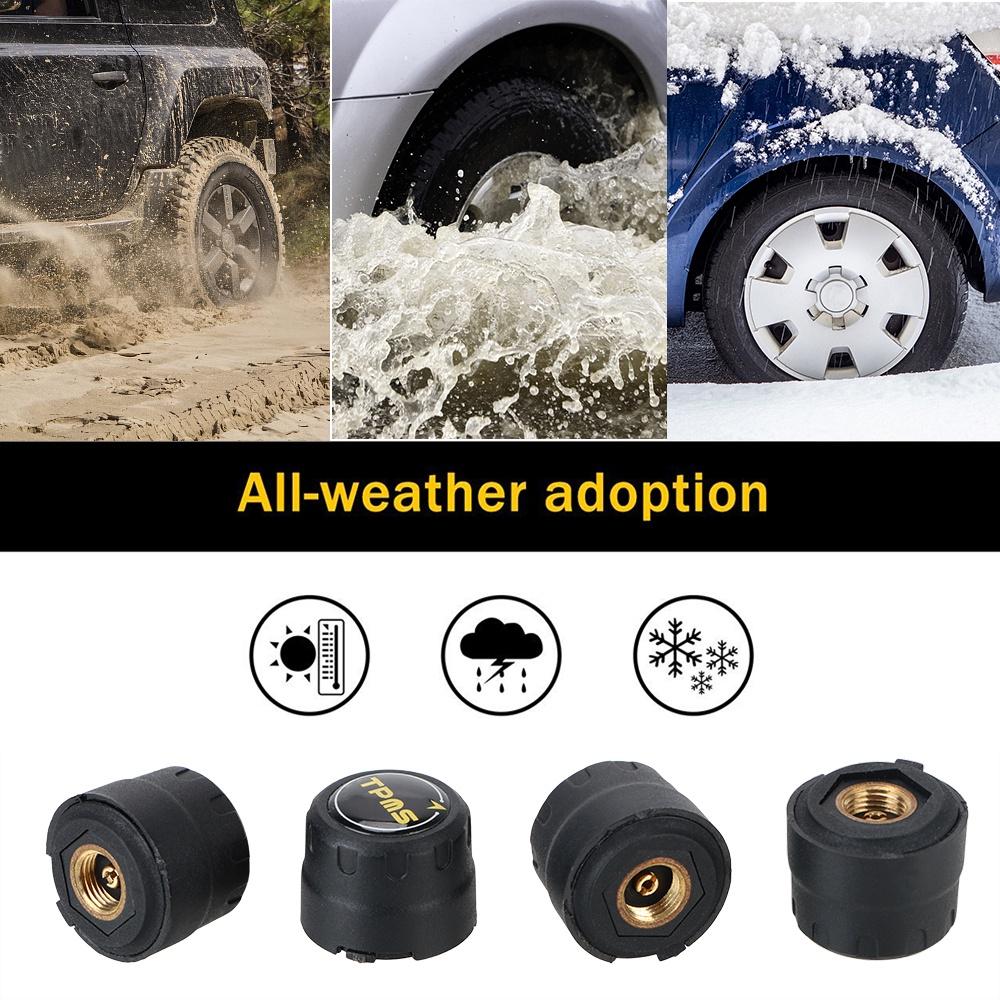 Cảm biến áp suất lốp xe hơi Bluetooth 4.0 chống nước cho Android iOS