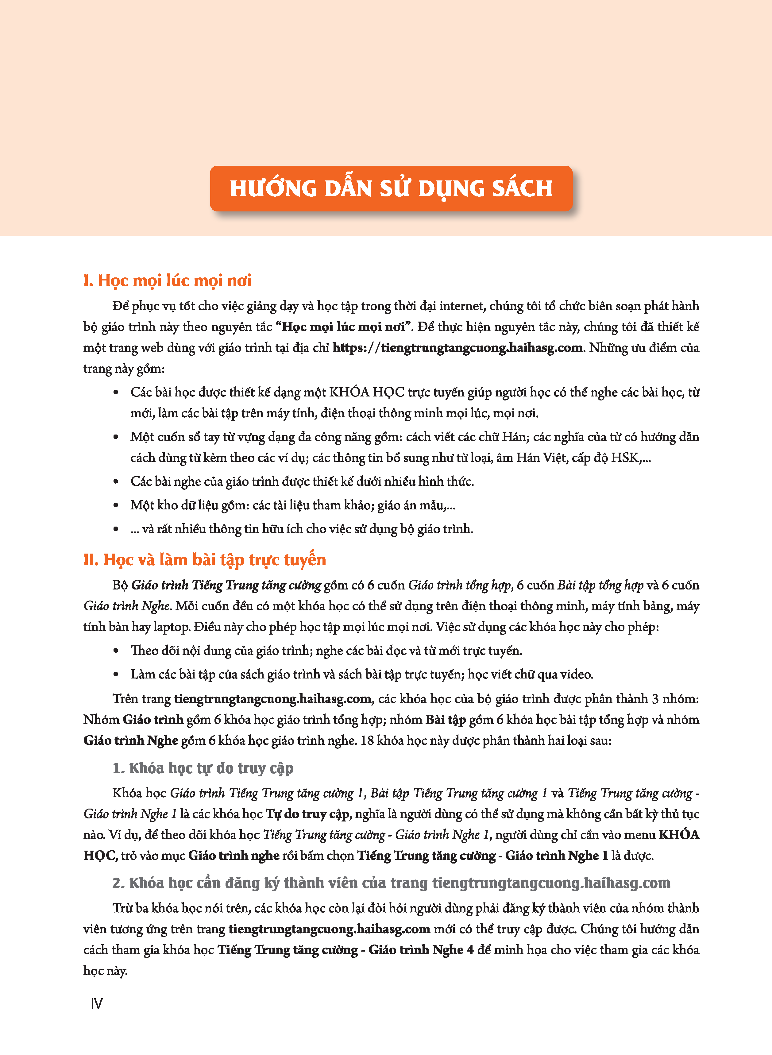 Giáo Trình Tiếng Trung Tăng Cường (Khổ Lớn - In Màu) - Giáo Trình Nghe 4 (Học Kèm Khóa Học Trực Tuyến Miễn Phí, Tặng File Nghe MP3)
