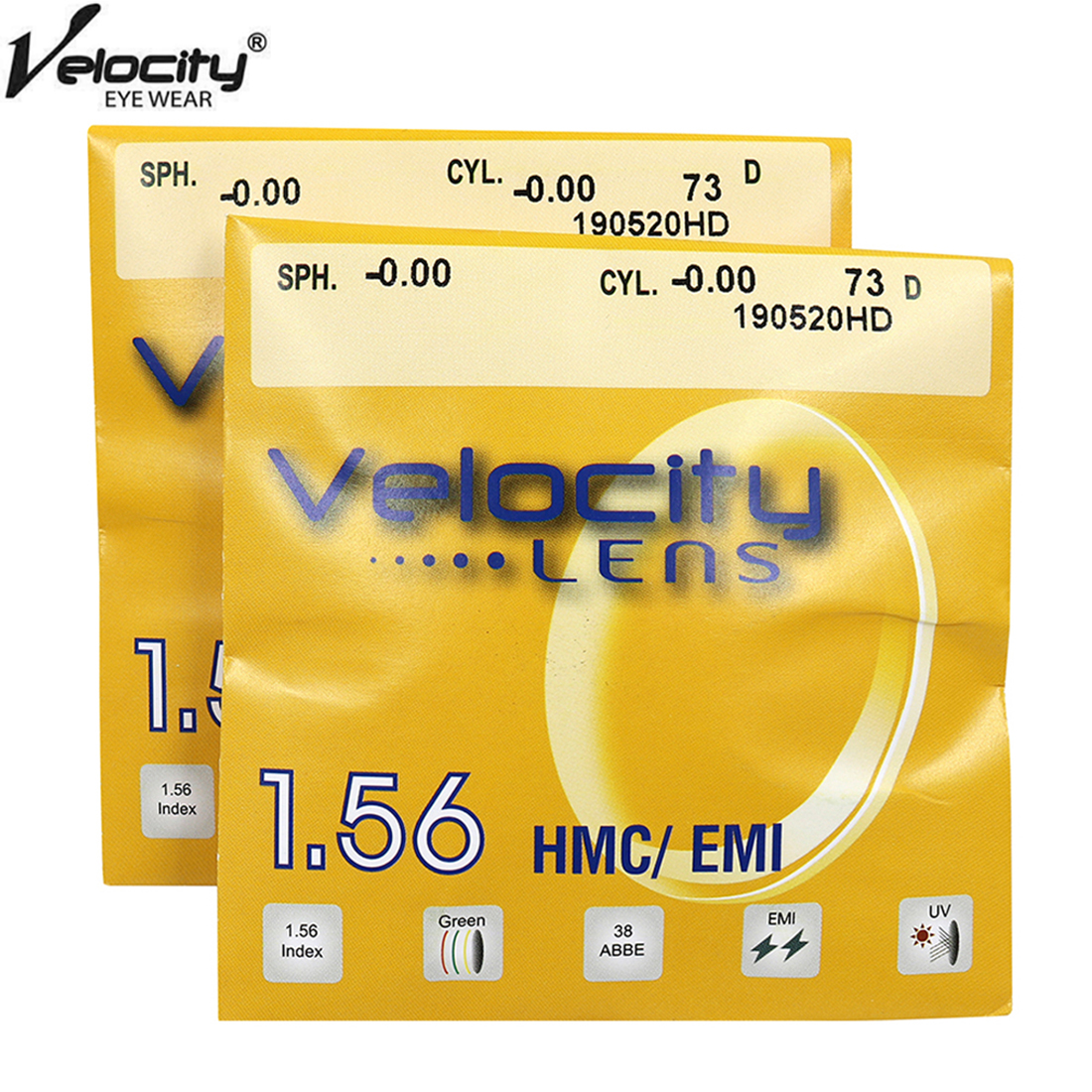 Tròng kính cận VELOCITY VL1.56 HMC UV EMI