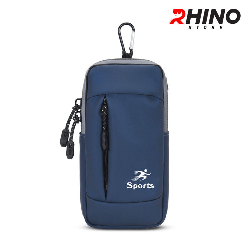 Túi đựng Điện Thoại tới 6.8 Inch Đeo tay chạy bộ, Tập thể dục Rhino B122 Kháng nước, có thể cắm tai nghe