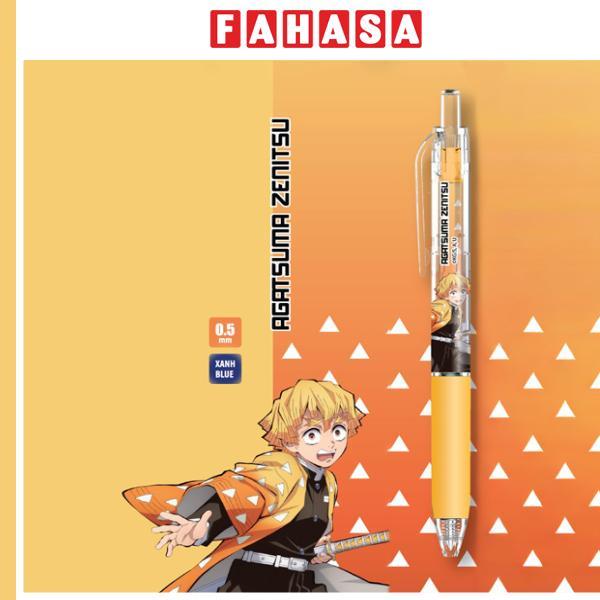 Bút Gel Quick Dry 0.5 mm - Thanh Gươm Diệt Quỷ - Thiên Long GEL-057/DS - Mực Xanh - Agatsuma Zenitsu