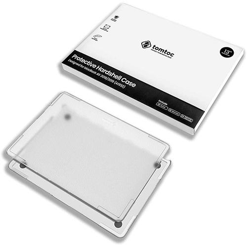 ỐP CAO CẤP CHỐNG SỐC TOMTOC HARDSHELL SLIM FOR MACBOOK AIR 13″ M1 2021