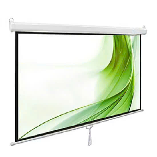 Màn chiếu treo tường kéo tay Apollo/ Prima kích thước từ 84 inch đến 150inch tỉ lệ 4:3 - Hàng nhập khẩu